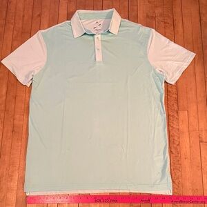 Head Sportswear Men’s Ocean Green and White Polo